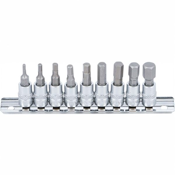 BGS 2749 Inbus doppenset SAE/engels 3/32" - 3/8" 1/4" 9dlg