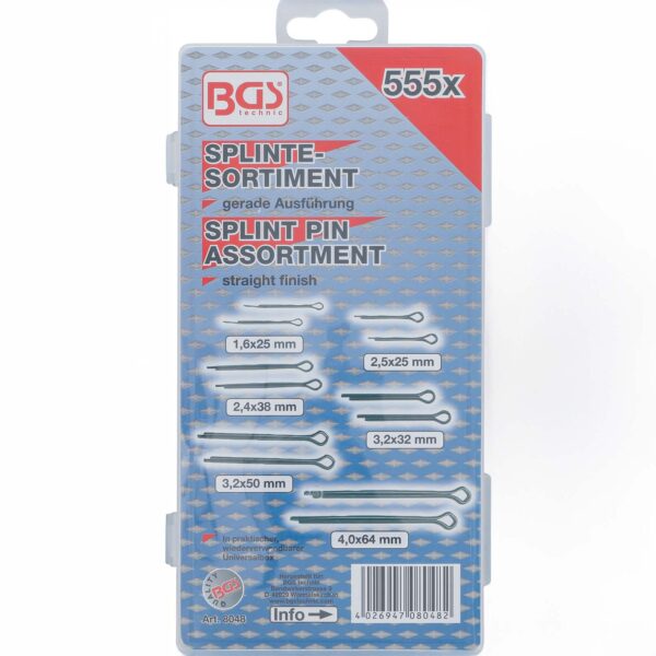 BGS 8048 Splitpennen assortiment 555dlg