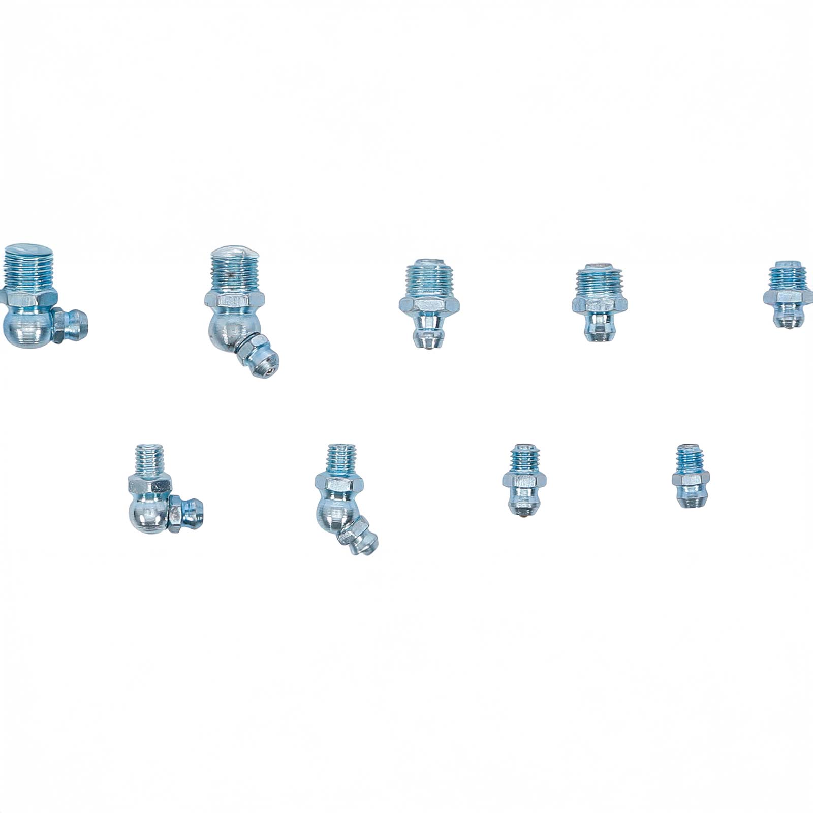 BGS 8065-1 Smeernippel assortiment (metrisch/ inch) 70dlg - Afbeelding 2
