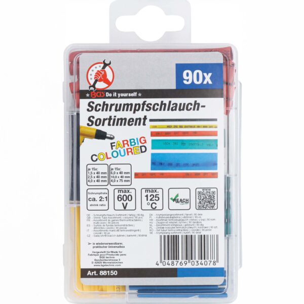 BGS 88150 Krimpkous assortiment 90dlg
