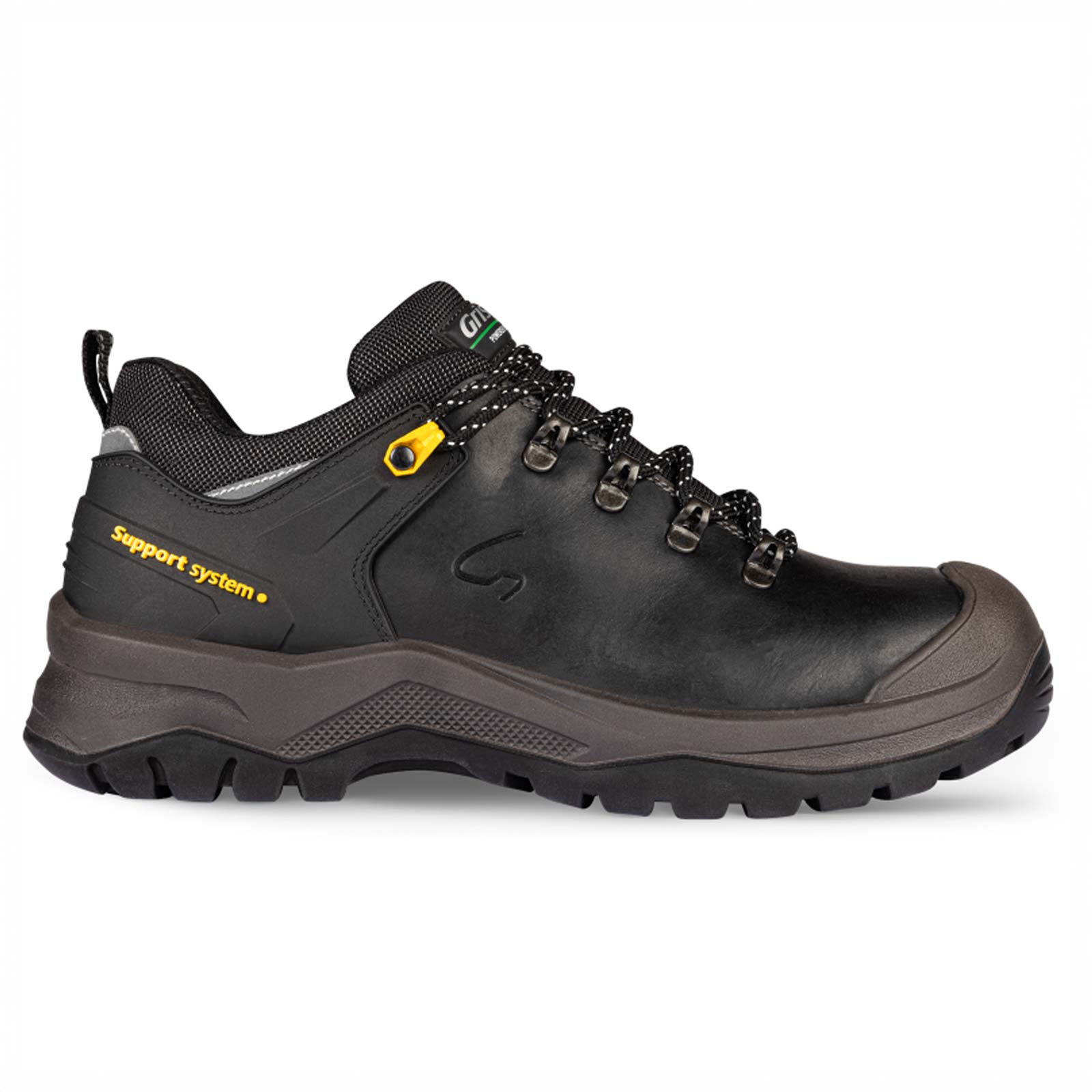 Grisport werkschoen 801 S3 laag zwart + kruipneus