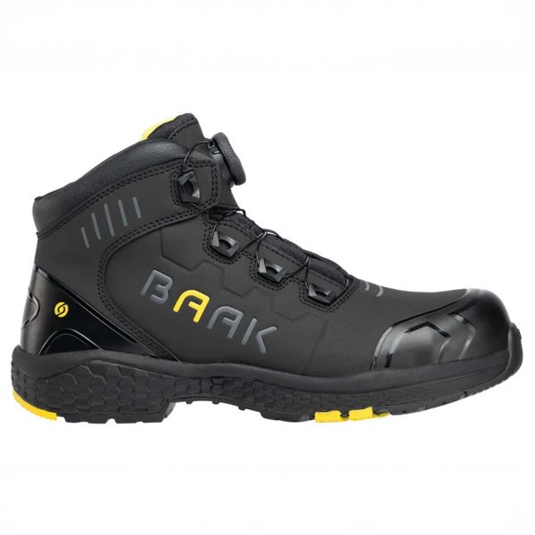 Baak Alexander S3 hoog zwart BOA