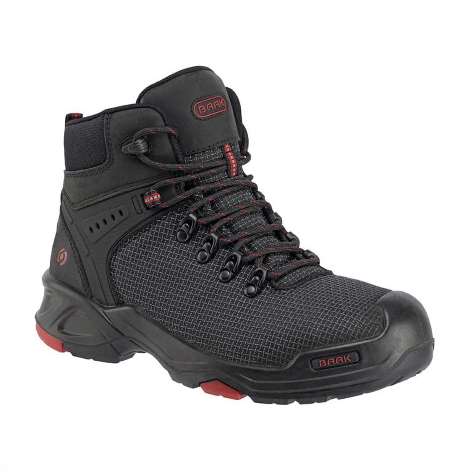 Baak Bradley S3 zwart Putek-textiel - Afbeelding 2