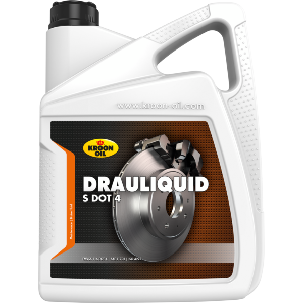 Kroon-Oil Drauliquid-S DOT 4 5ltr.