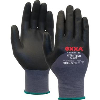 OXXA Nitri-Tech handschoen 14-692, zwart/grijs