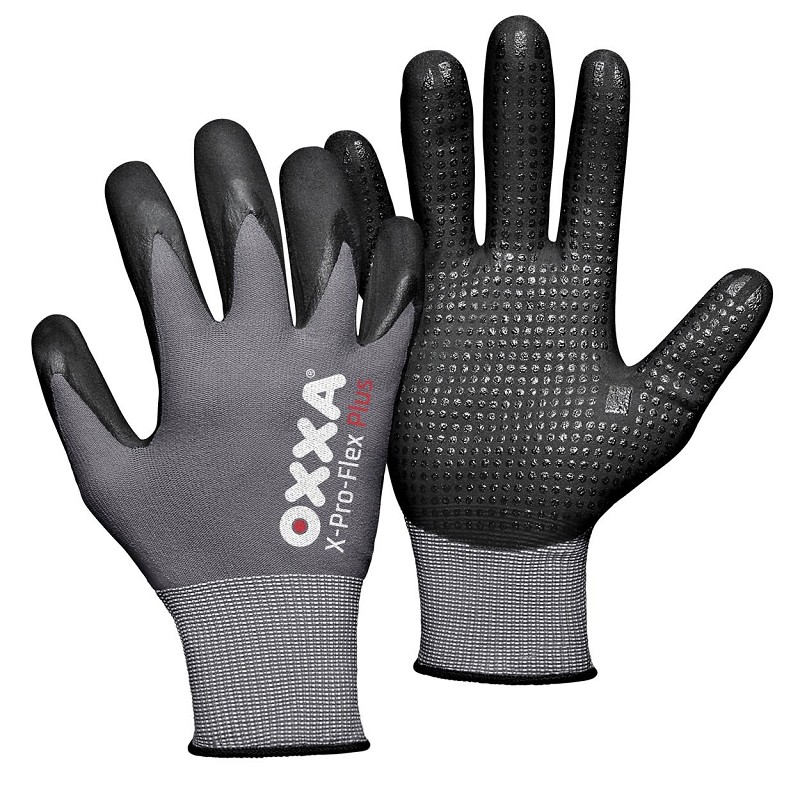 OXXA Handschoen X-Pro-Flex plus 51-295, zwart/grijs