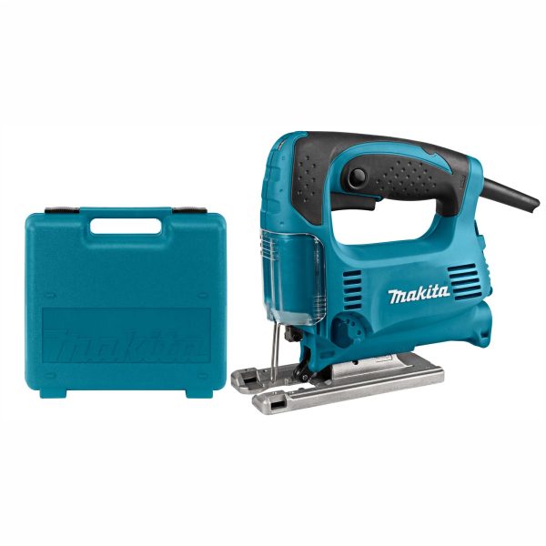 Makita 4329K decoupeerzaag D-greep 230V in koffer