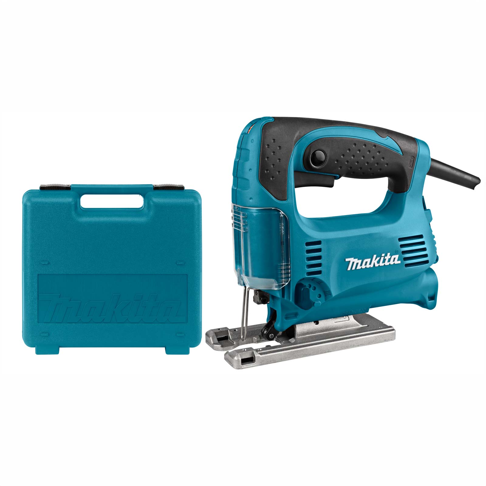 Makita 4329K decoupeerzaag D-greep 230V in koffer