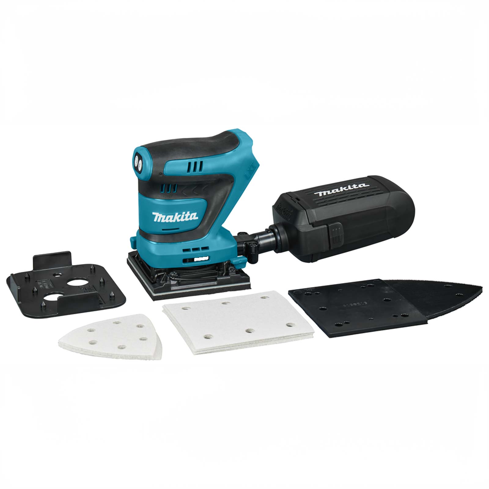 Makita DBO480Z Handpalm vlakschuurmachine in doos, zonder accu's en lader - Afbeelding 3