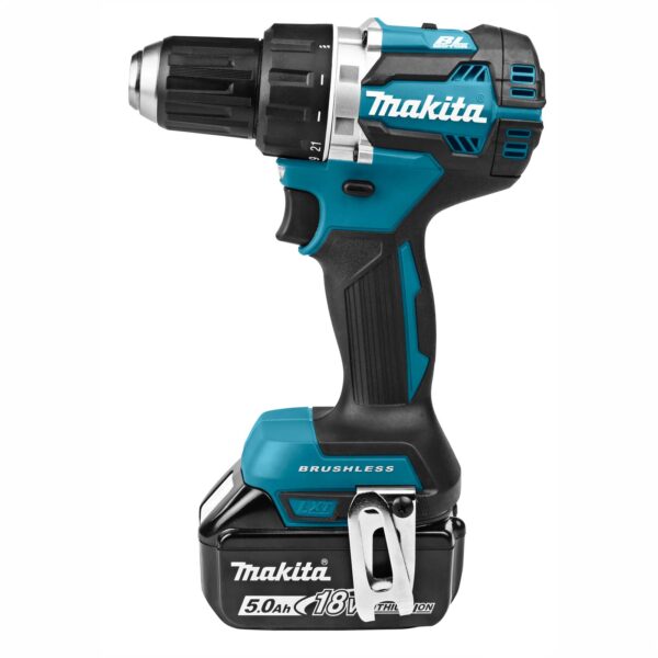 MAKITA DDF484RTJ Boor-/schroefmachine set 18V in Mbox, met 5A accu (2x) + lader
