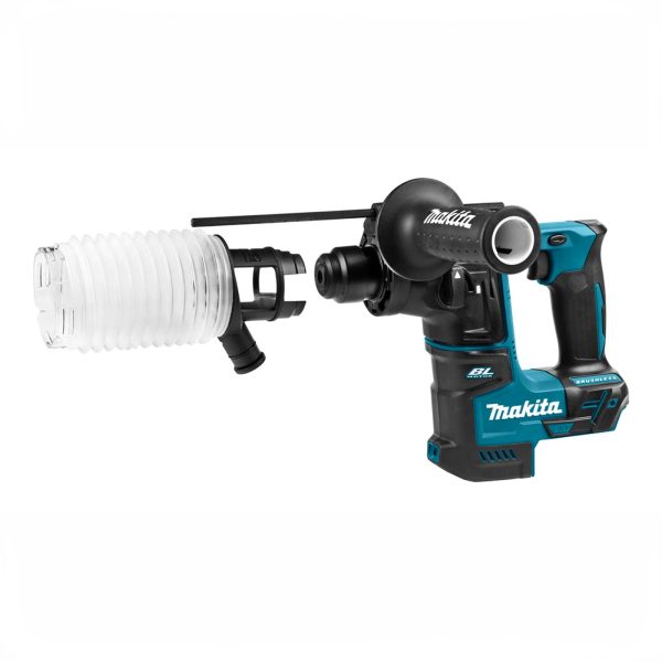 Makita DHR171ZJ Boorhamer 18V in Mbox, zonder accu's en lader, met stofafzuiging