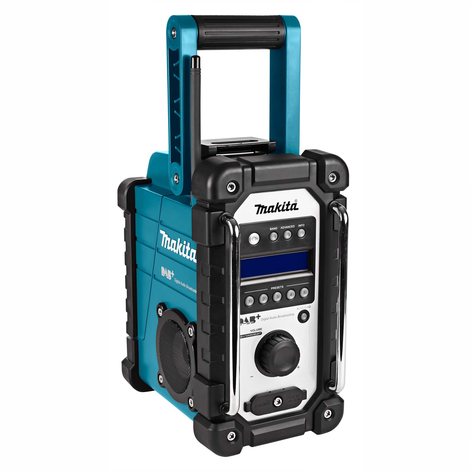 Makita DMR110N Bouwradio FM DAB/DAB+ in doos, Zonder accu's en lader