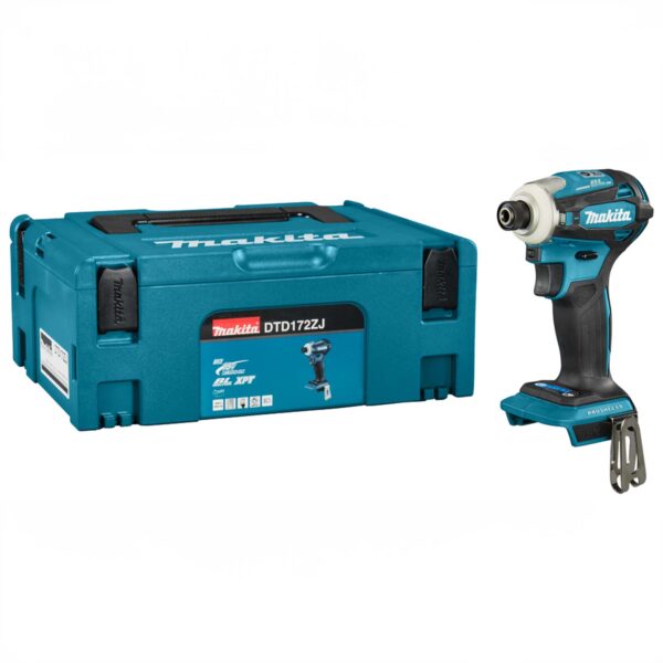 Makita DTD172ZJ Slagschroevendraaier 18V in Mbox, zonder accu's en lader
