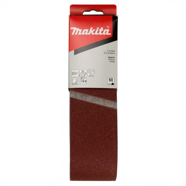 MAKITA P-37328 Schuurband 76x610 K60 red 5st