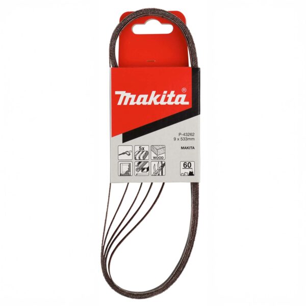 MAKITA P-43262 Schuurband 9x533 K60 red 5st