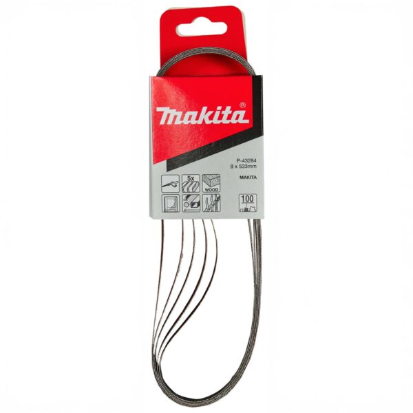 MAKITA P-43284 Schuurband 9x533 K100 red 5st