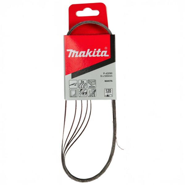 MAKITA P-43290 Schuurband 9x533 K120 red 5st