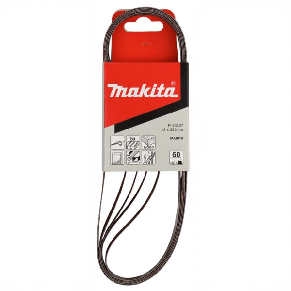 MAKITA P-43337 Schuurband 13x533 K60 red 5st