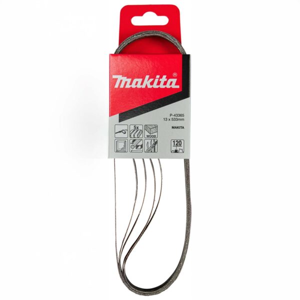 MAKITA P-43365 Schuurband 13x533 K120 red 5st