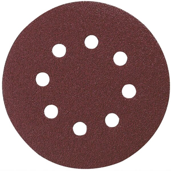 MAKITA P-43561 Schuurschijf 125mm rond K100 red velcro 10st