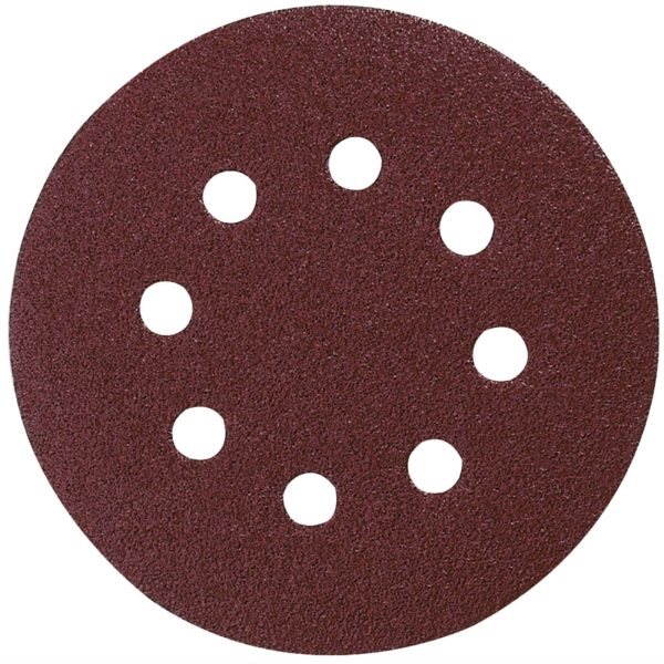MAKITA P-43614 Schuurschijf 125mm rond K400 red velcro 10st