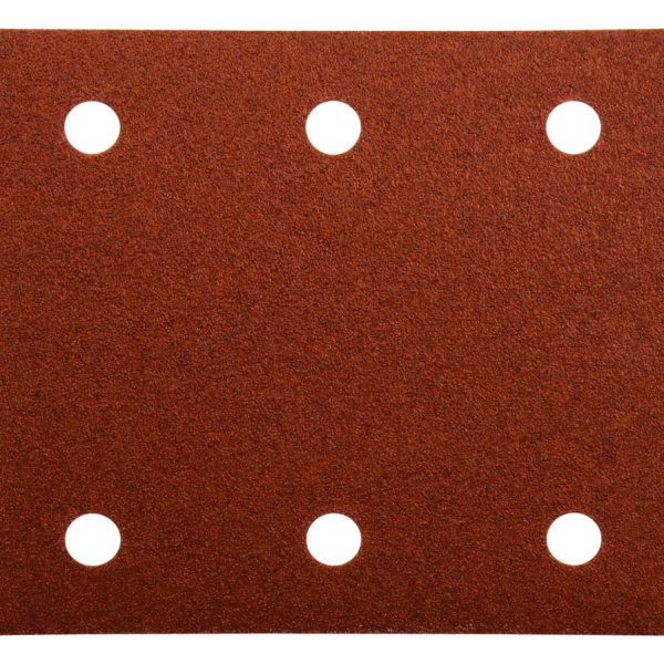 MAKITA P-33124 schuurvel 114x102mm K120 Red Velcro 10st