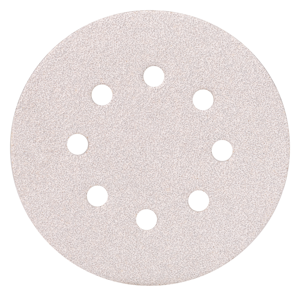 MAKITA P-33358 Schuurschijf 125mm rond K60 wit velcro 10st - Afbeelding 2