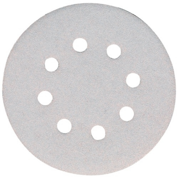 MAKITA P-33364 Schuurschijf 125mm rond K80 wit velcro 10st