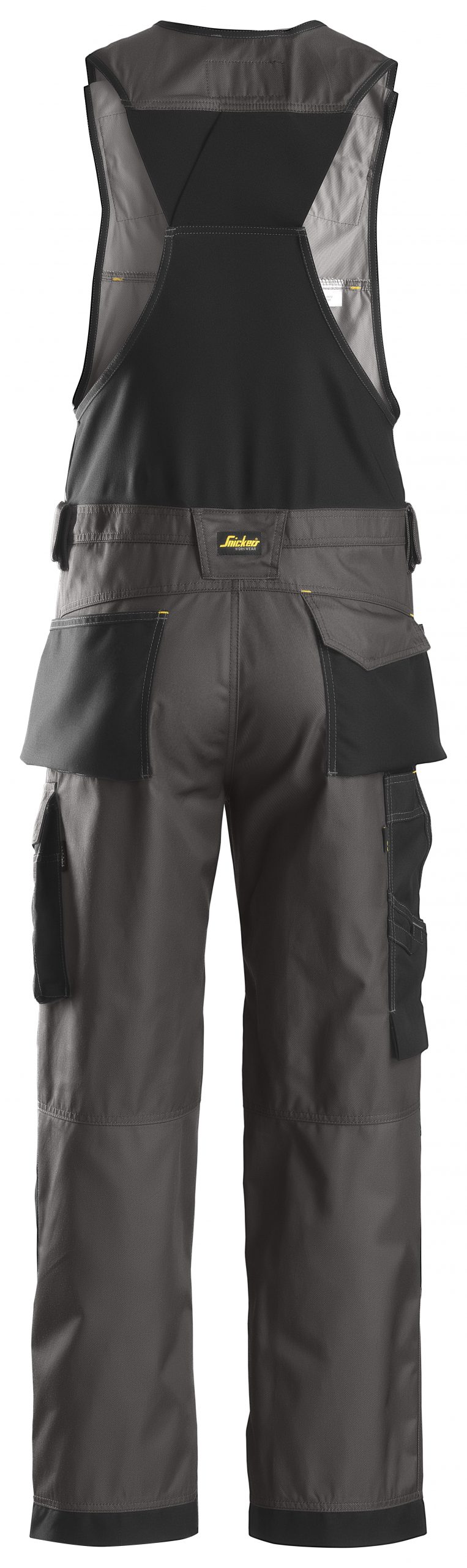Snickers 0312 DuraTwill Bodybroek Grijs/Zwart - Afbeelding 3