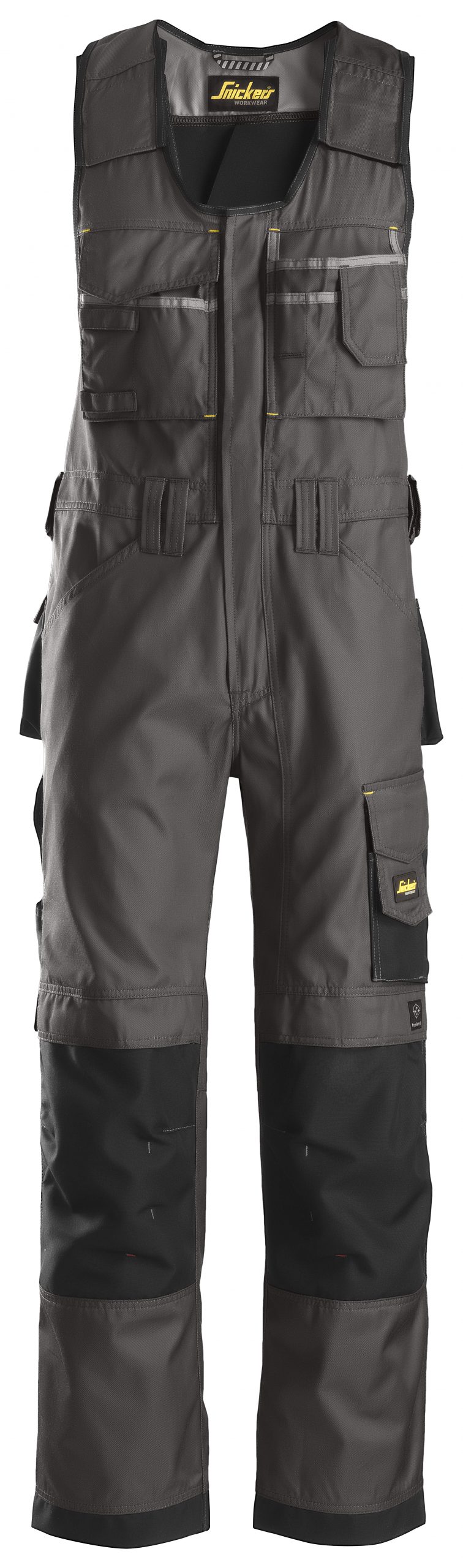 Snickers 0312 DuraTwill Bodybroek Grijs/Zwart
