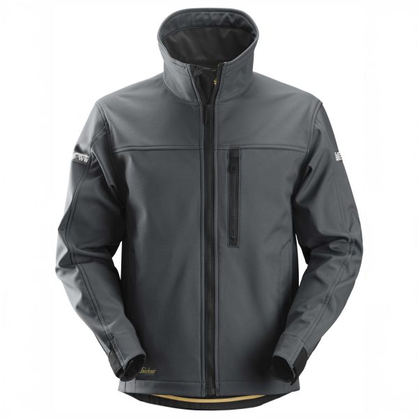 Snickers 1200 AllroundWork Soft Shell Jack Grijs/Zwart