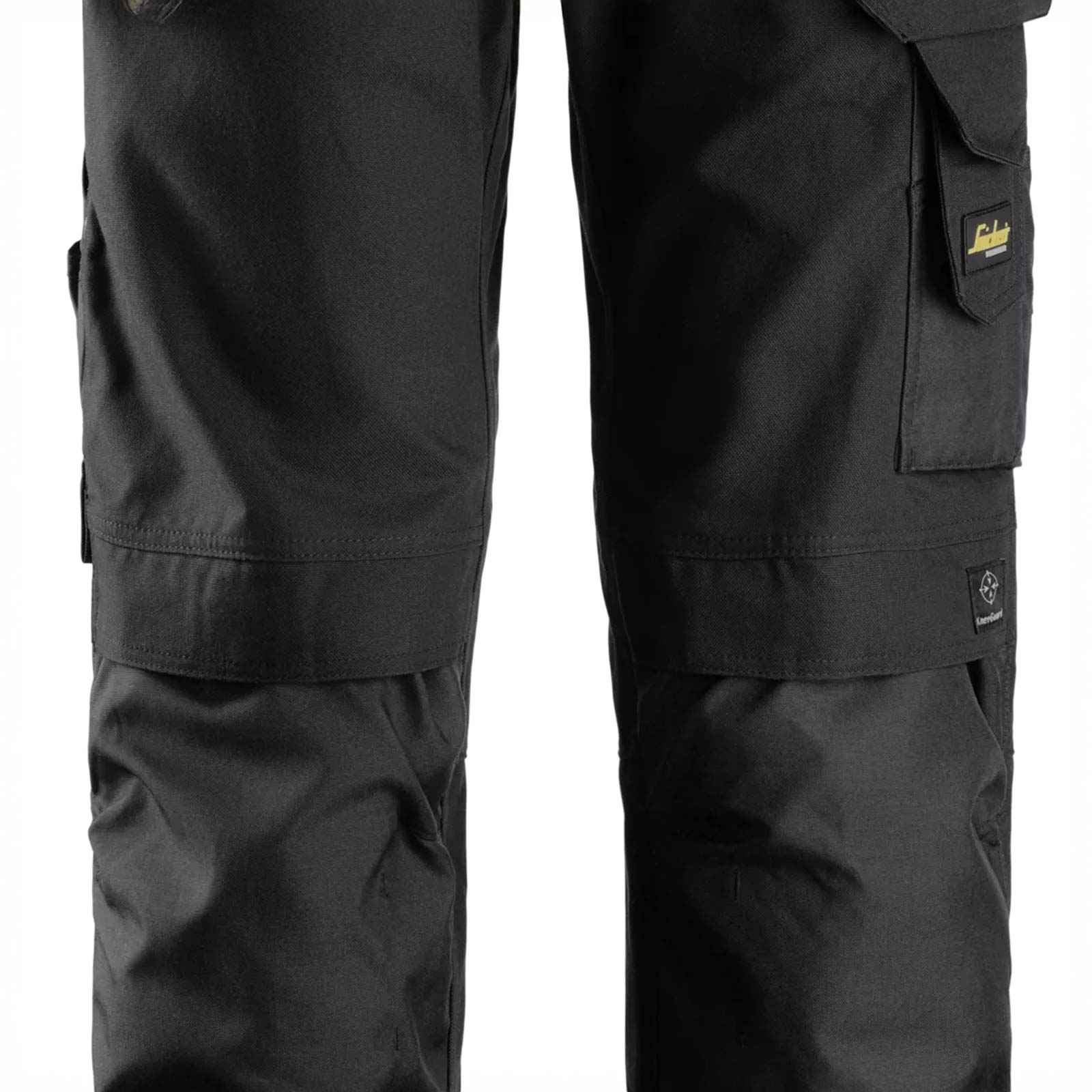 Snickers 3214 Canvas+ Werkbroek Holsterzak Zwart - Afbeelding 3