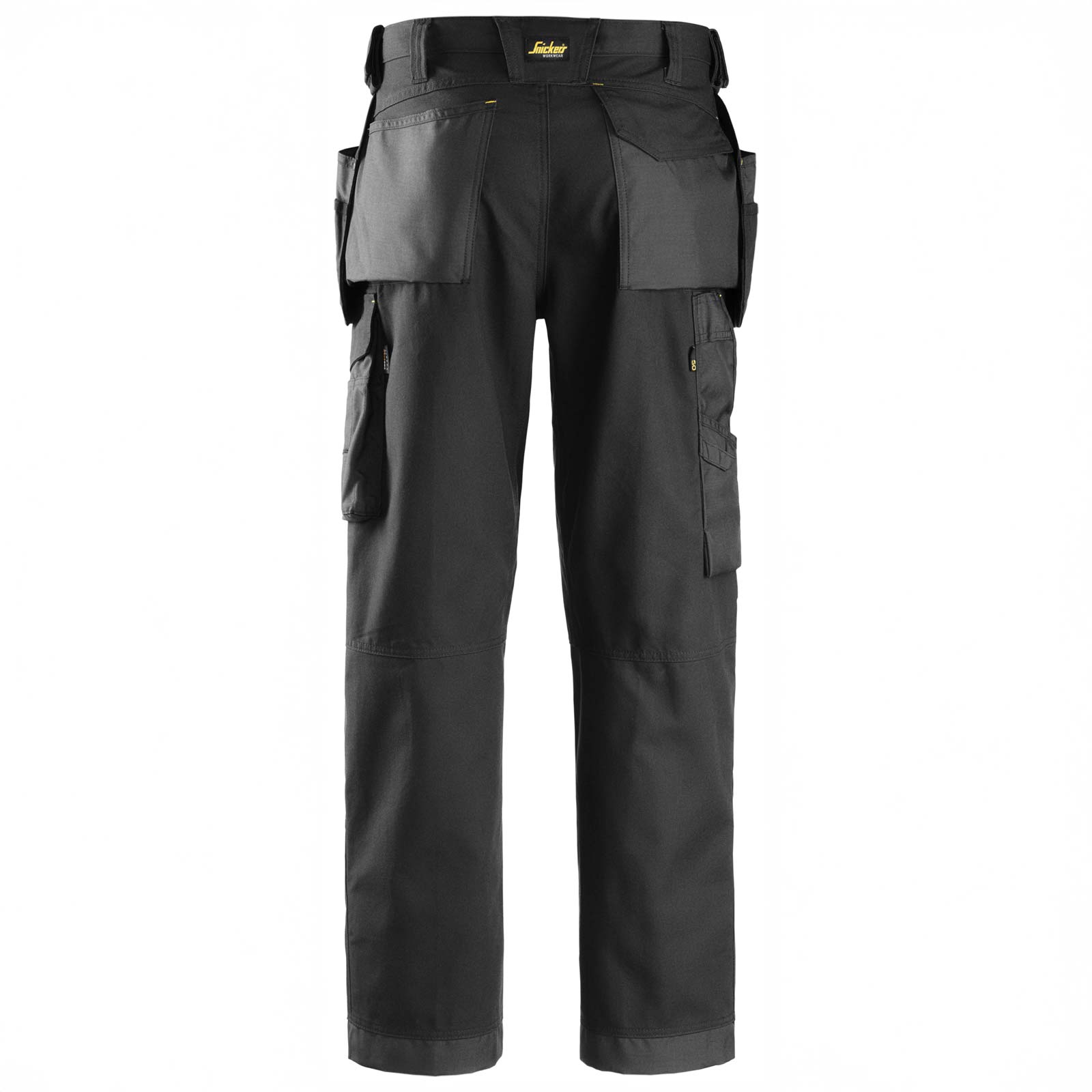 Snickers 3214 Canvas+ Werkbroek Holsterzak Zwart - Afbeelding 2