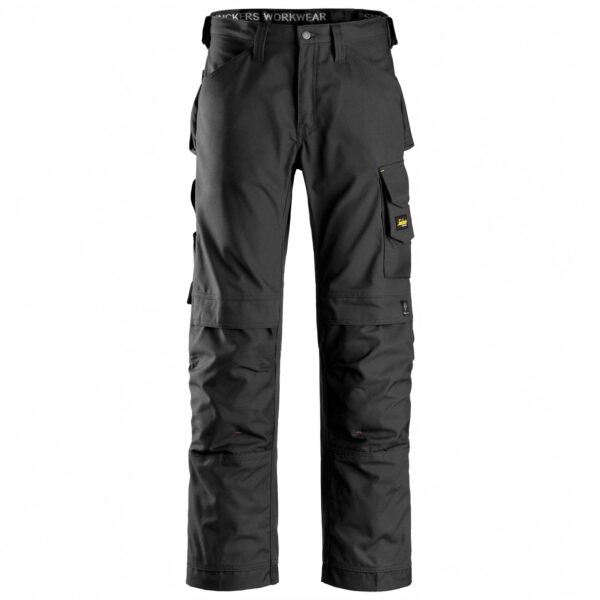 Snickers 3314 Canvas+ Werkbroek Zwart
