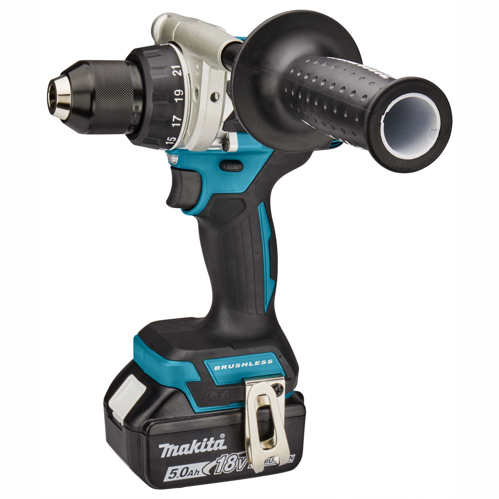 Makita DDF486RTJ Boor-/schroefmachine 18V in mbox, met 5A accu (2x) + lader - Afbeelding 2